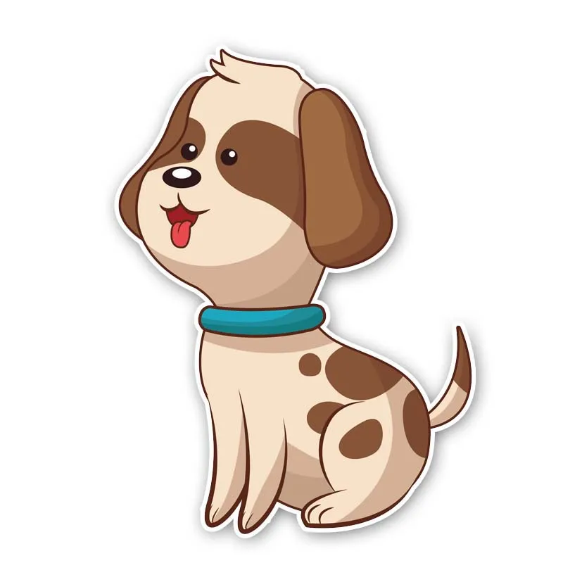 

Interesting Pet Dog Car Sticker Accessories Car Styling Decal Vinyl PVC 14cm*10cm