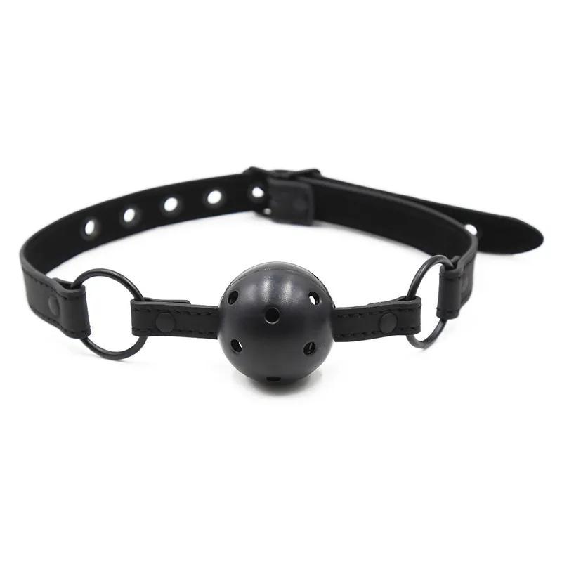 Couple Gag Ball BDSM Bondage Restraints Open Mouth Breathable Sex Ball Harness Strap Sex Toy for Women Accessories Exotic