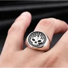 Мужское кольцо для езды на мотоцикле, в готическом стиле