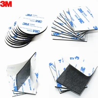 10pcs roundrectangle 3m double sided tape eva foam pad stable performance super sticky high temperature resistance diy