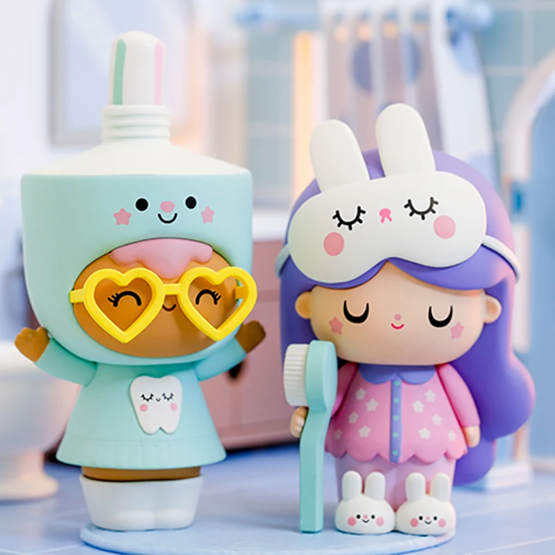 POP MART Momiji-caja ciega de la serie Pefect Partner, mu&ntilde;eco bonito, figura Original de Anime, regalo para ni&ntilde;a, cumplea&ntilde;os, kawaii, navidad-3