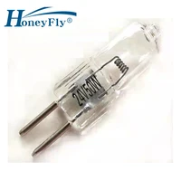 honeyfly 10pcs g4 halogen lamp 24v 20w 35w 50w warmwhite halogen bulb clear g4 crystal machine tool