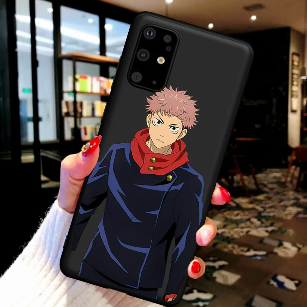

Jujutsu Kaisen Anime Phone Case For Samsung S6 S7 S8 S9 S10 S11e S20 Plus Ultra M10 20 Note 8 9 10 20 Plus Silicone Soft Cover