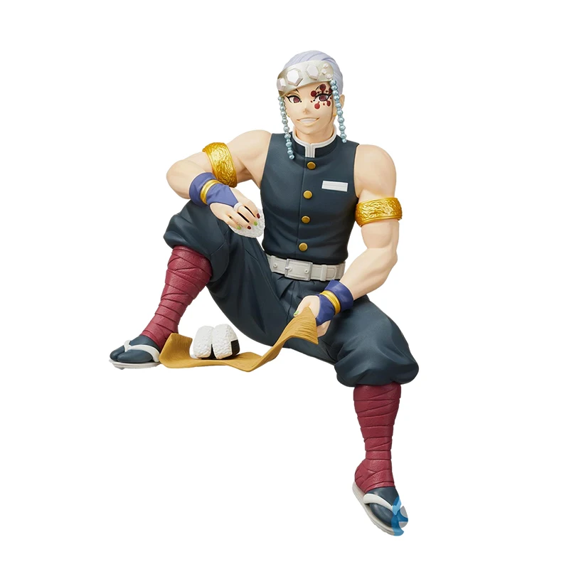 

Pre-Sale Demon Slayer Uzui Tengen Instant Noodle Press Anime Figure Model Desktop Ornaments Collectibles Model Toys