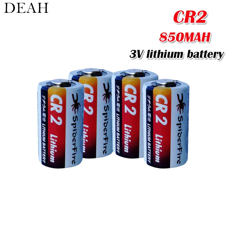 4x3 V 850 mah CR2 CR15H270 CR15266 литиевая батарея для фонарик налобный фонарь аварийная система инструмент для определения места дальномер CR2