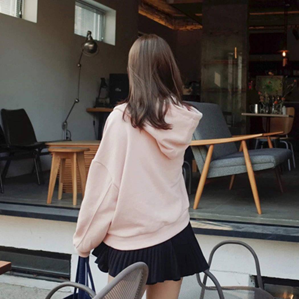 Модная укороченная куртка с капюшоном 2019 Женская толстовка на молнии уличная