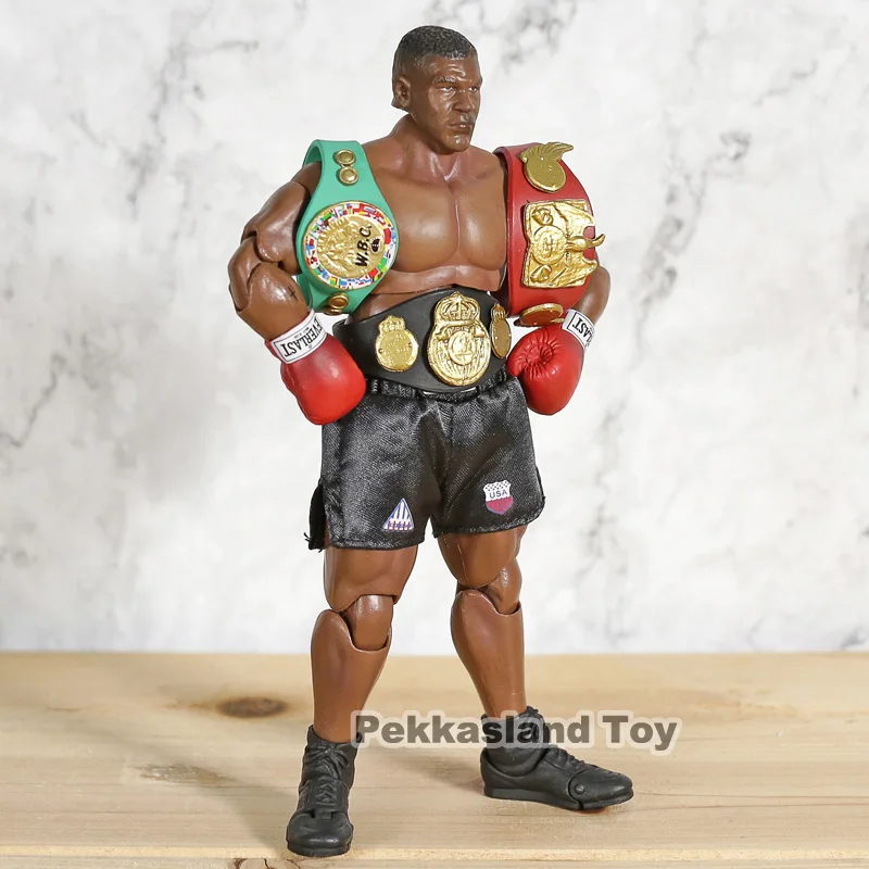 Коллекционные фигурки из ПВХ в масштабе 1/12 Майк Тайсон боксеры чемпион|Игровые и