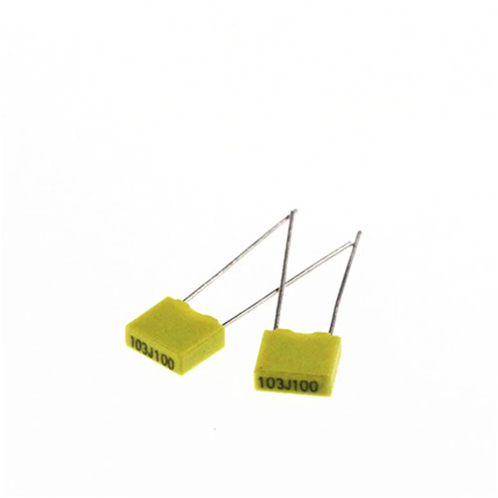 

20PCS Correction Capacitor 10NF 103J 100V 5mm Polypropylene Safety Plastic Film Capacitor New original free shipping