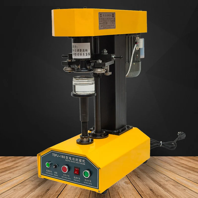 Машина для закупорки консервных банок станок запечатывания жестяных пивных