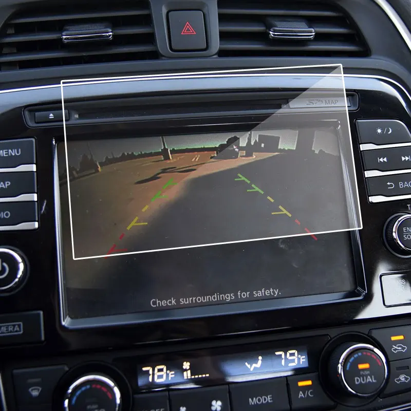 Защитная пленка для экрана навигатора Nissan Maxima 8 дюймов 2019 2018 2017 2016 GPS | Автомобили и