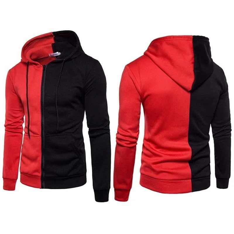 

2021 Men's Hoodies Sweatshirts Spring Fashion Zipper Hoodie Men Sweatshirt Solid Color Man Hoody Sweatshirts For Male Plus Size