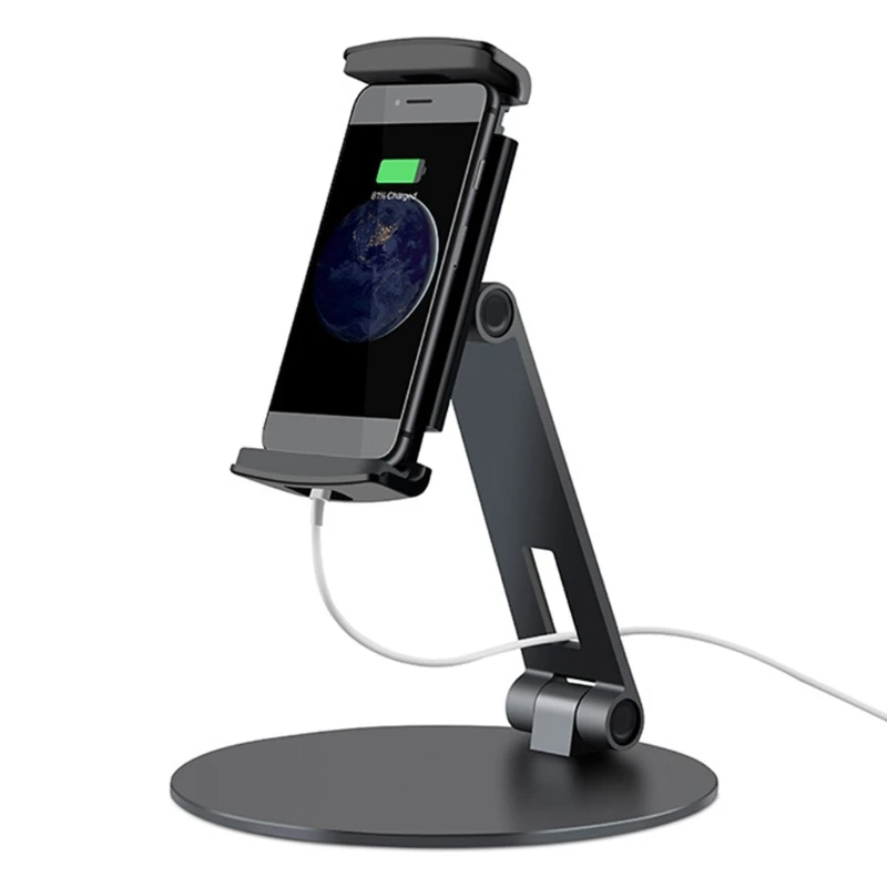

Adjustable Tablet Cell Phone Stand Holder Desktop for 4-14 Inch Lazy Bracket 85DD