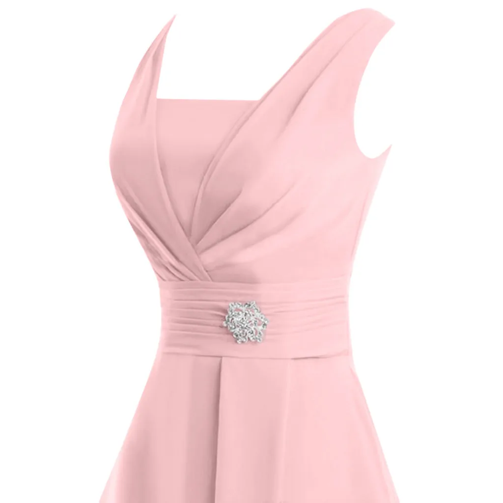 CHAMSGEND платье размера плюс для женщин Формальные Свадебные платья подружки