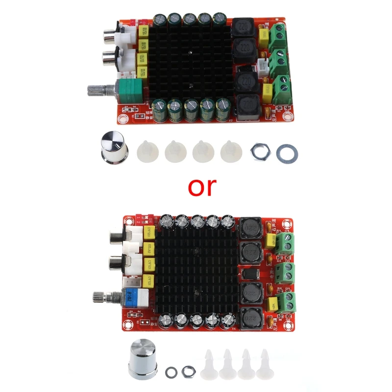 

TDA7498 2x100W Digital Power Amplifier Board Class D Dual Audio Stereo DC 14-34V