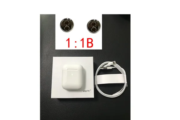 i200B Поддержка беспроводной зарядки i200 TWS 1:1 размер Bluetooth 5,0 6D супер бас наушники для всех смартфонов PK i100tws - Цвет: i200B