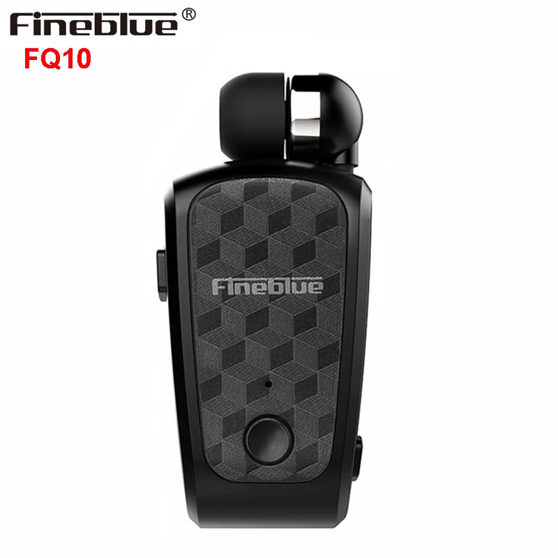 Fineblue FQ10 Bluetooth клип на наушник Выдвижной долгий режим ожидания Поддержка громкой