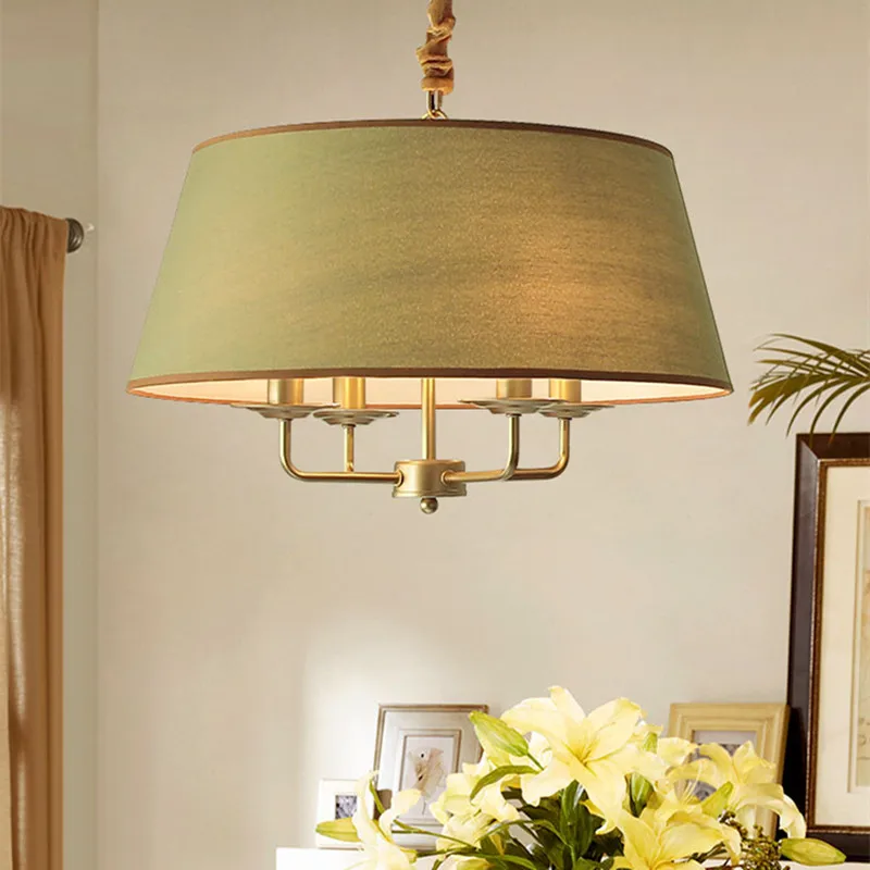 Американская винтажная лампа E14 светодиодная люстра с лампочками для гостиной