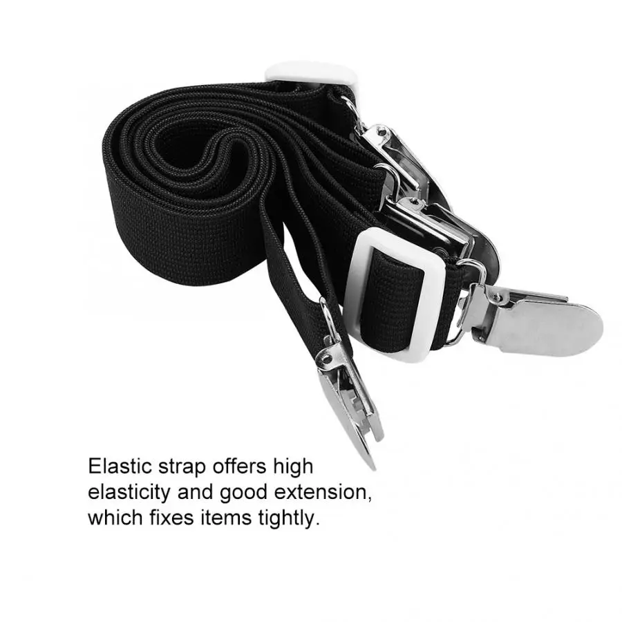 2Pcs Bed Sheet Clip Fastener Multipurpose Straps Gripper Non-slip Fasteners Mattress Holder (White) | Дом и сад
