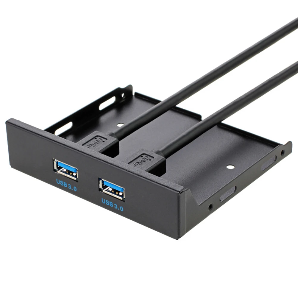 Хаб Высокоскоростной адаптер Многофункциональный 20 Pin кронштейн кабель 2 USB 3 0