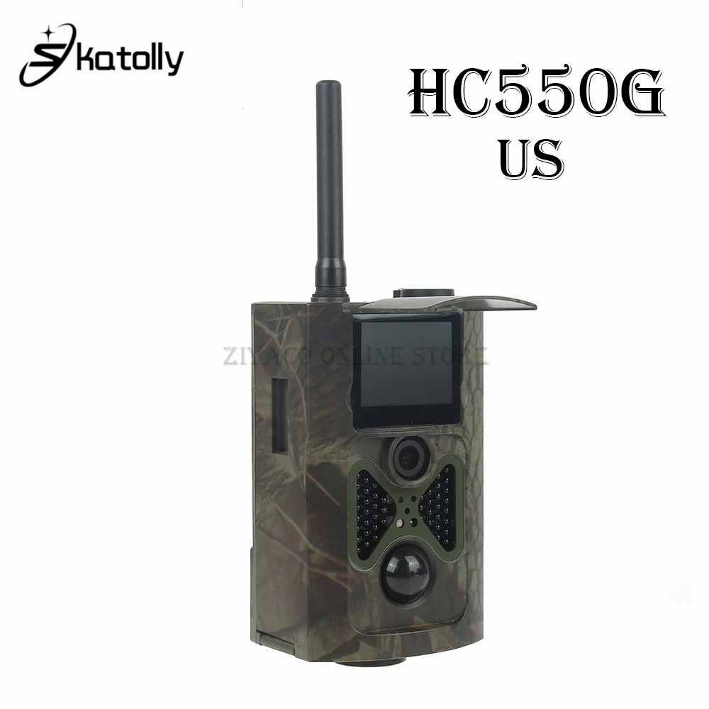 HC550G-US Skatolly охотничья камера HC300M HC700G 2/3G GSM 1080P фото ловушки инфракрасного ночного видения дикая тропа камеры Скаутинг Chasse - Цвет: HC550G-US