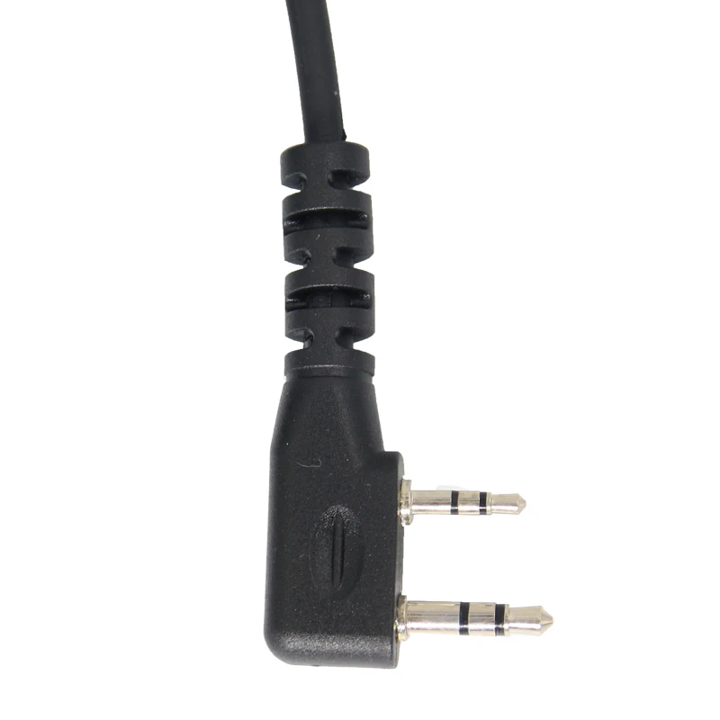 1 шт. 2 Pin уха наушник bluetooth гарнитура PTT с микрофоном для Kenwood радио BAOFENG иди и болтай