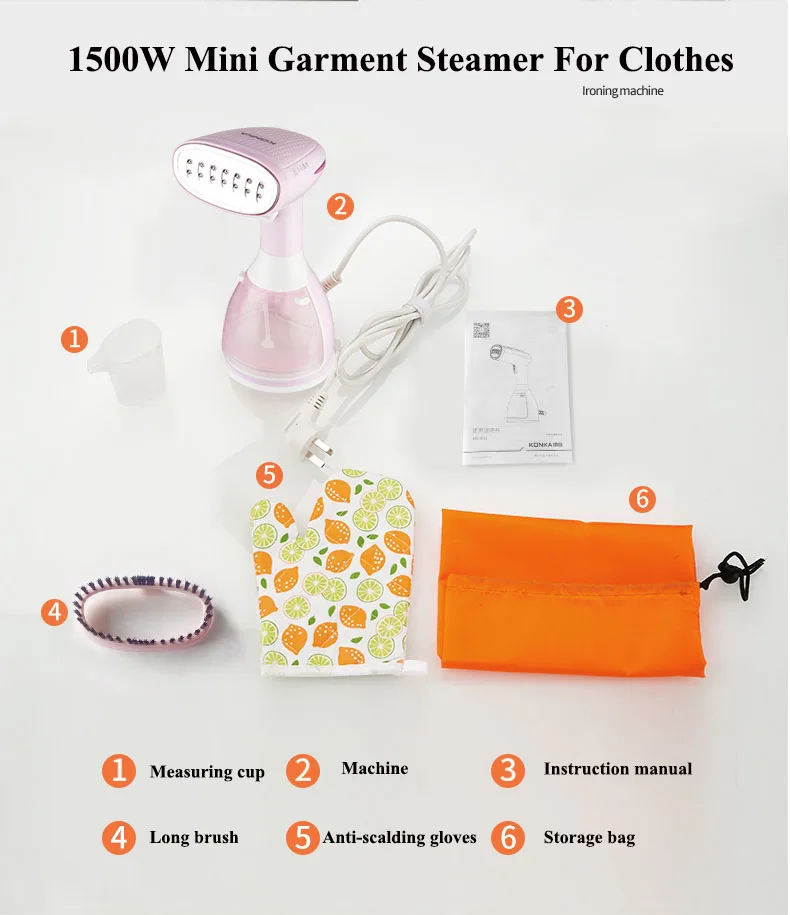 

MIni Steamer for Clothes Steam Iron plancha vertical electrodomesticos electric iron plancha a vapor para ropa ironing machine