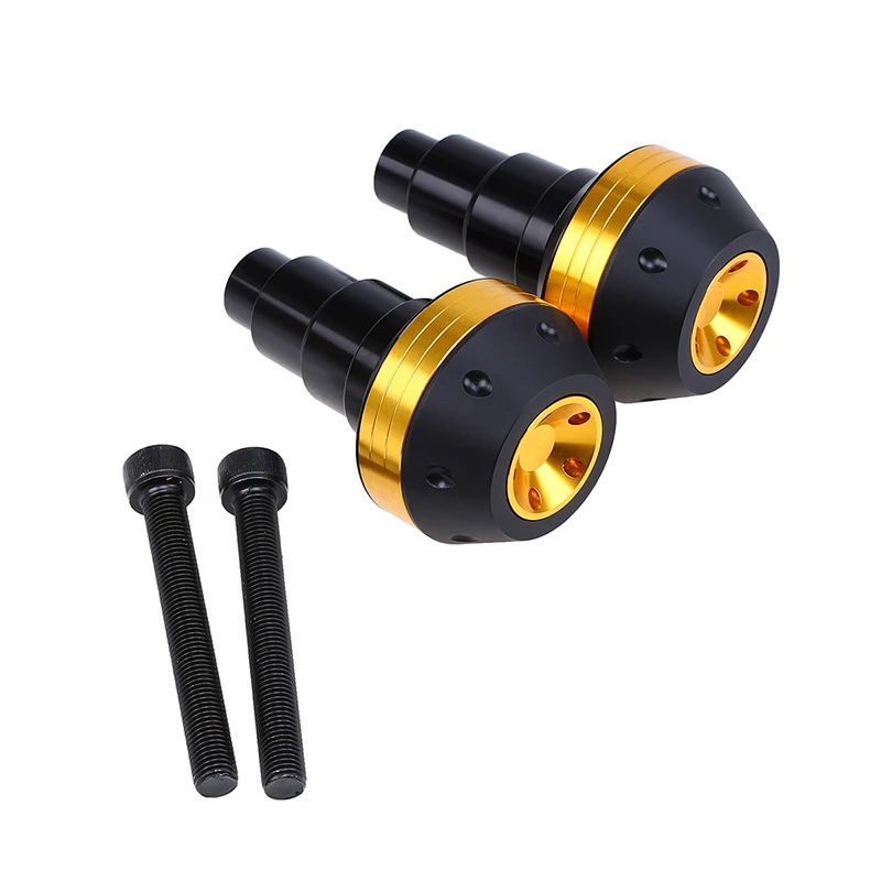 Желтые Защитные противоударные слайдеры рамы POSSBAY для мотоцикла Противоударные