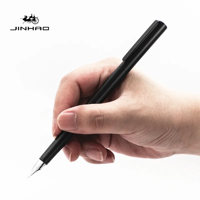 Ручка перьевая Jinhao черная каллиграфическая ручка для бизнеса и офиса 65 черных