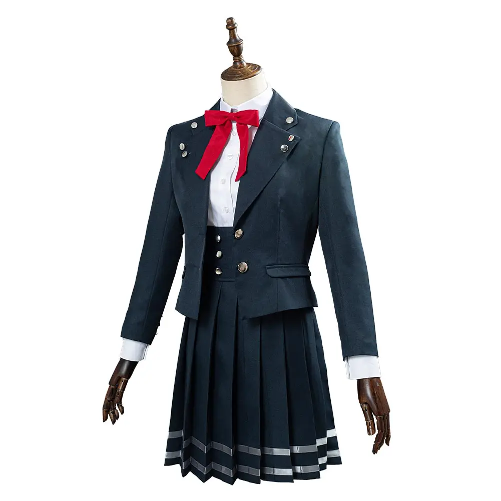 Danganronpa V3 Shirogane Tsumugi Cosplay Costume School Uniform Skirts Outfits Halloween Carnival Costumes | Тематическая одежда и