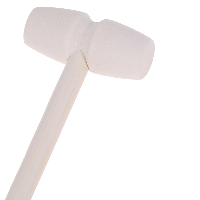

10Pcs Mini Wooden Hammer Ball Toy Pounder Replacement Wood Mallets