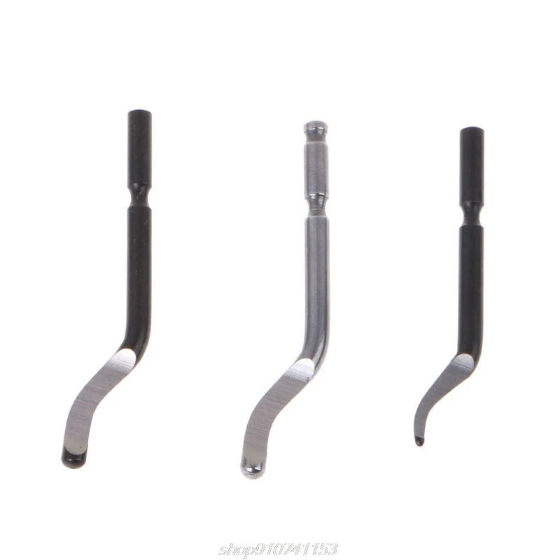 

10 PCS Rapid Steel Rotary Blade BS1010 BS1018 BK3010 Blade Plastic Copper Aluminum Deburring Trimming processing N14 20 Dropship