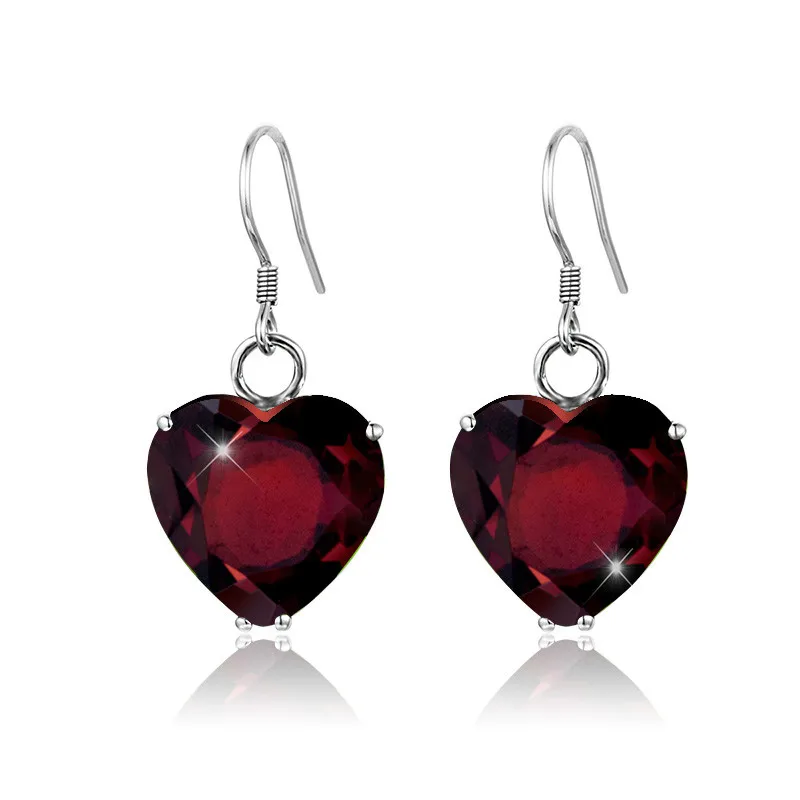 100% реальные 925 стерлингового серебра серьги сделанные вручную галстуки высокого