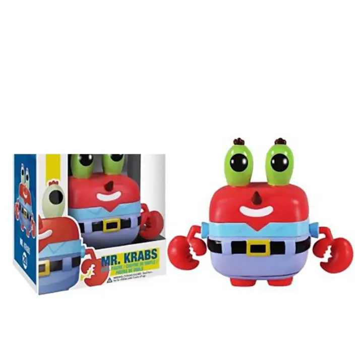 Экшн фигурка Funko Сквидвард Патрик мистер крабс ПВХ Коллекционная модель игрушки