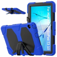 case for huawei mediapad t3 10 9 6ags l09 ags l03 ags w09 heavy duty protection soft silicone full body cover with kickstandpen