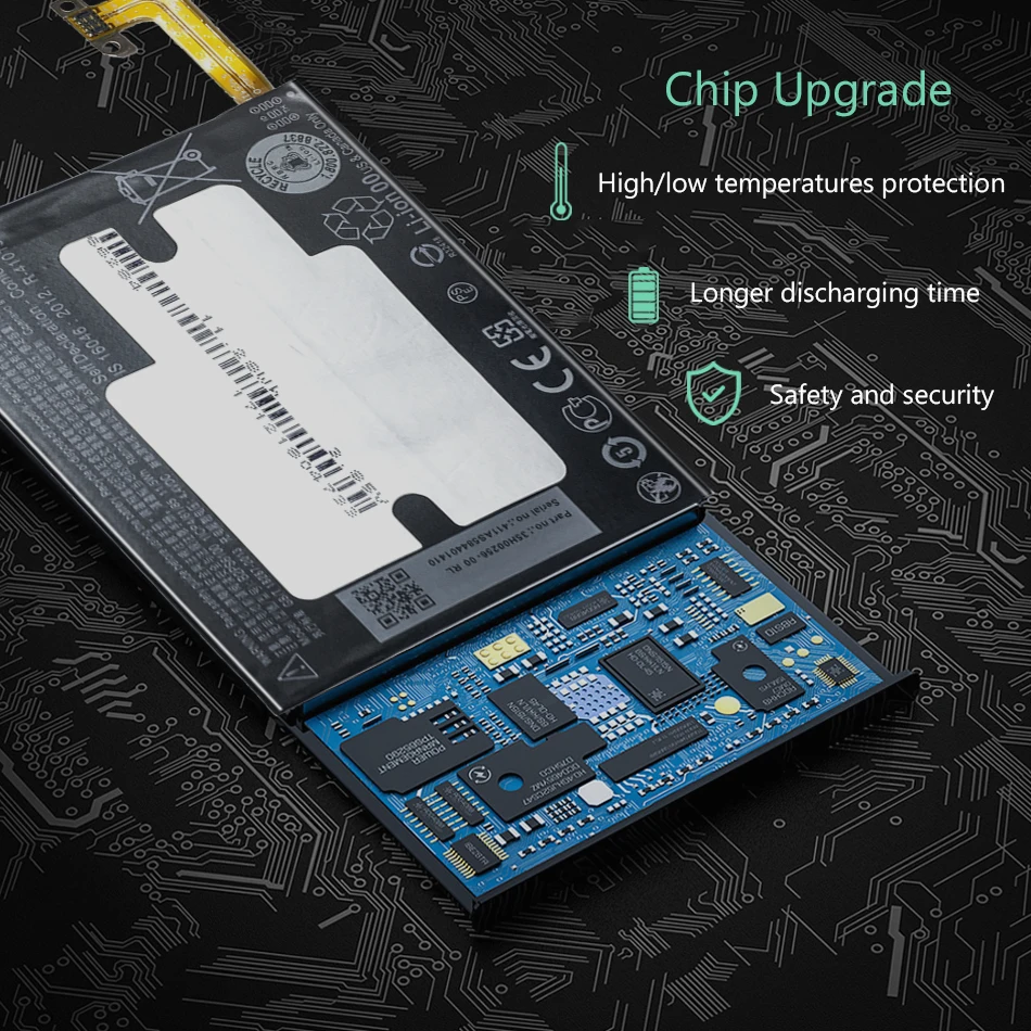 Батарея B2PS6100 для HTC One M10 10/10 образа жизни M10H M10U 3000 мА/ч, мобильный телефон Батарея