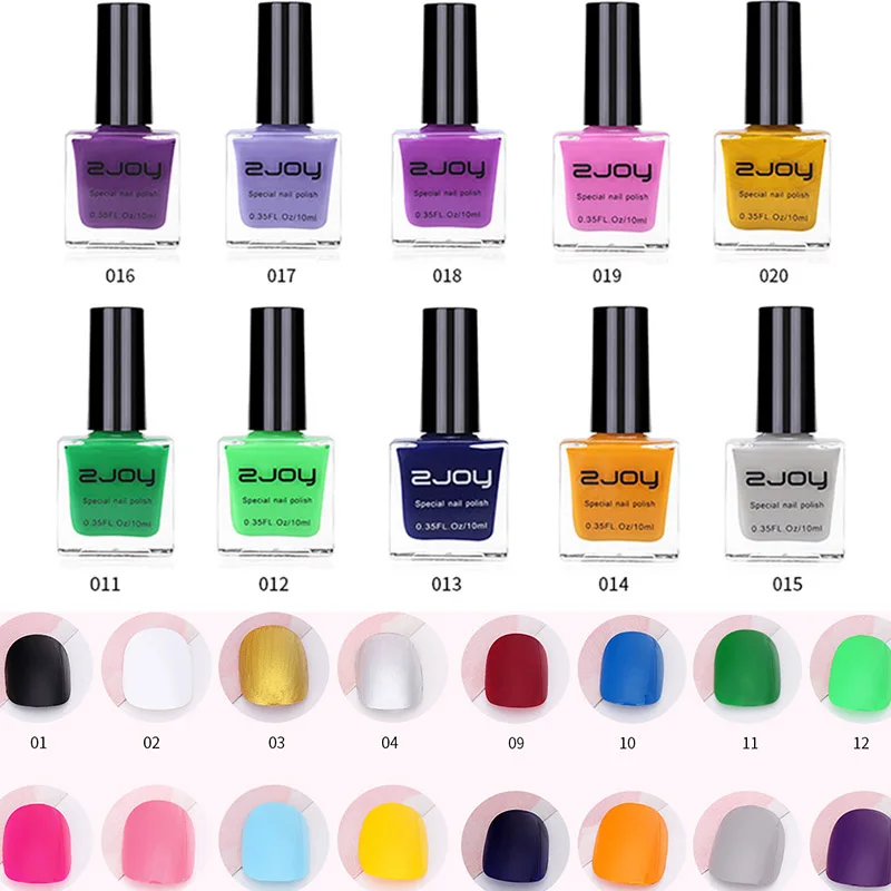 Подлинный лак для стемпинга ногтей 10 мл/бутылка цветной с принтом дизайна GY02 |