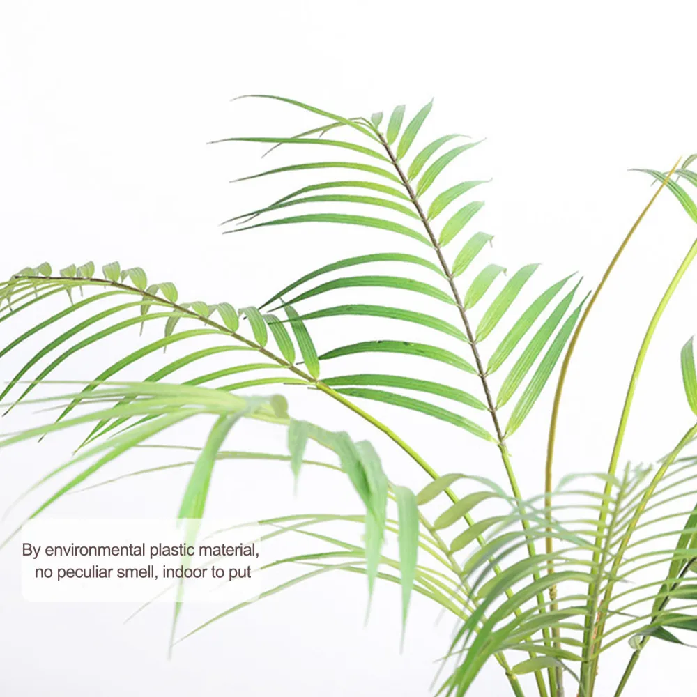 

Plant Bonsai Artificial Palm Tree Beautiful Durable Office Decoration Bedroom Plastic Home Decor Vividly Fake Plants