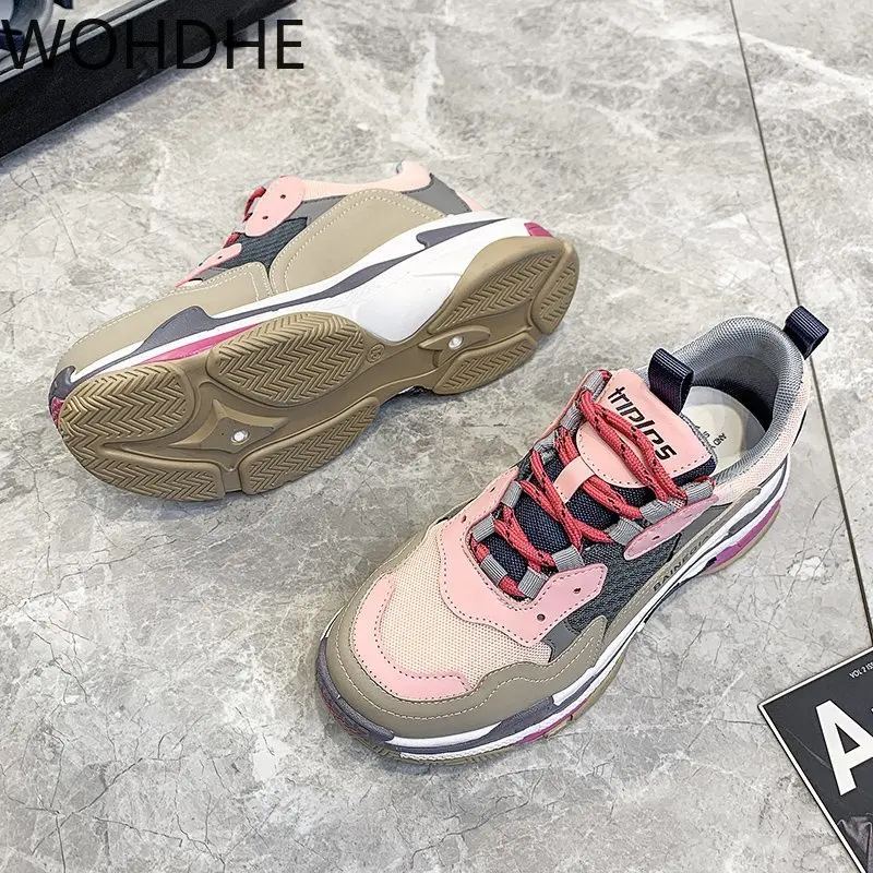 

2021 Autumn Winter Women Sneakers Flats Platforms Casual Shoes Woman Leather Flats Shoes Student Sneakers Running Sport Shoes