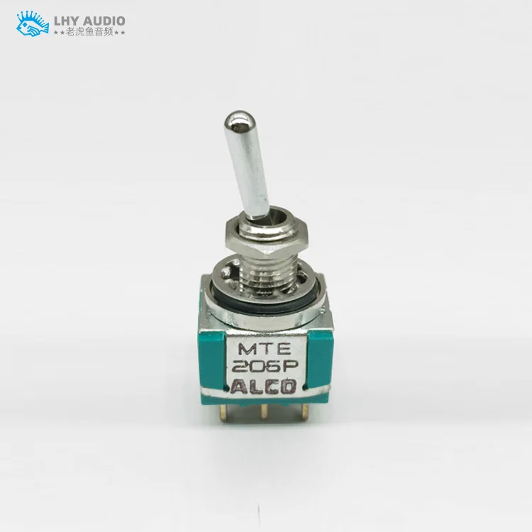 Original Japan ALCO SWITCH gold-plated 6-pin three gears toggle switch/signal switch | Электроника