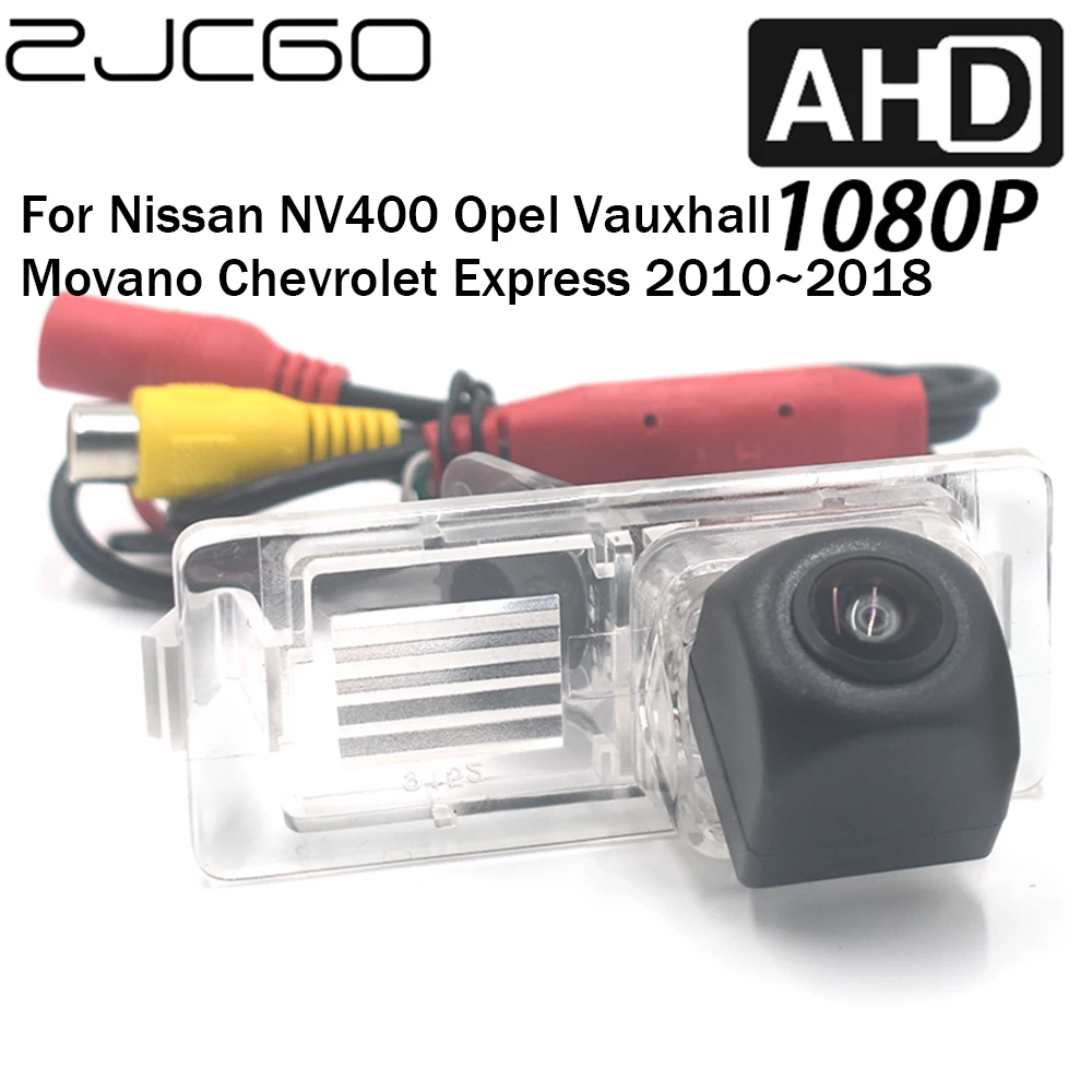Камера заднего вида ZJCGO AHD 1080P для автомобилей Nissan NV400 Opel Vauxhall Movano Chevrolet Express 2010 ~ 2018 |