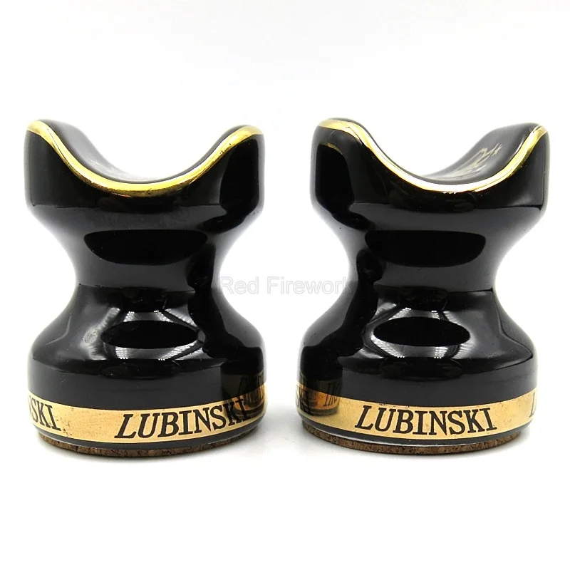 LUBINSKI Logo COHIBA Керамика мини сигары держатель 2 трубки Таблица сигар S мундштук Портативный сигарная пепельница, для курения аксессуары - Цвет: LUBINSKI Logo