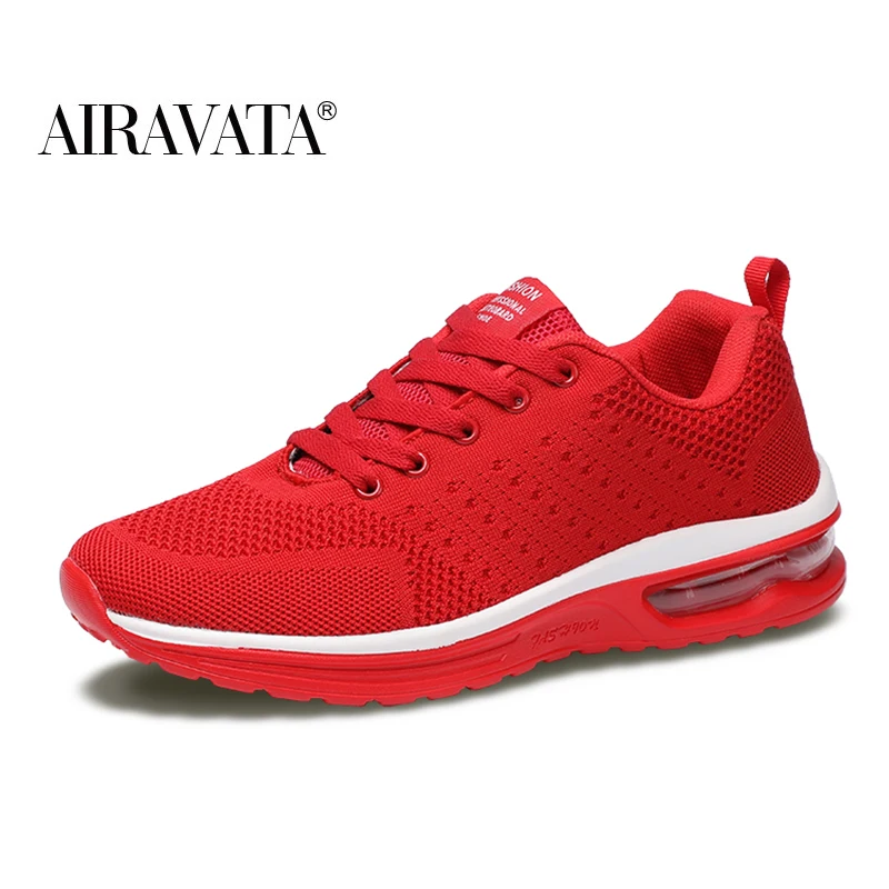 

Airavata Men and Women Spring Autumn Sneakers Fashion Casual Shoes Shock Absorption Air Cushion Running Shoes Comfortable