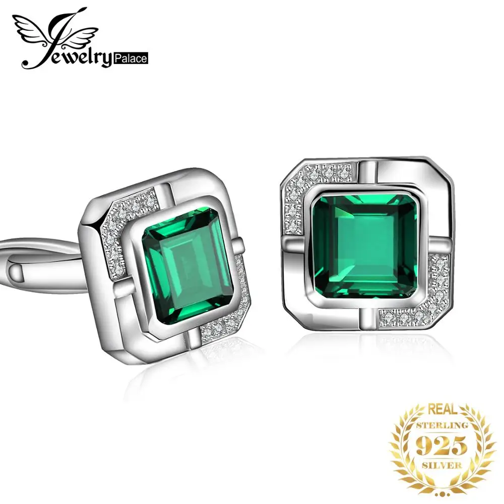JewelryPalace мужские роскошные созданные нано русские изумрудные юбилейные Свадебные