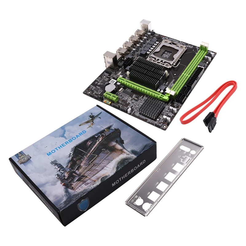 X58S материнская плата поддерживает серверную память RECC LGA1366 четырехъядерный