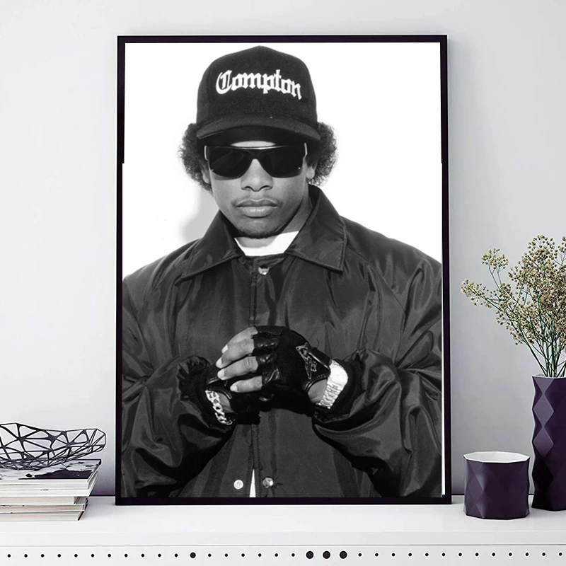 Постер Eazy E NWA Rap Legend художественный постер на холсте настенная живопись украшение