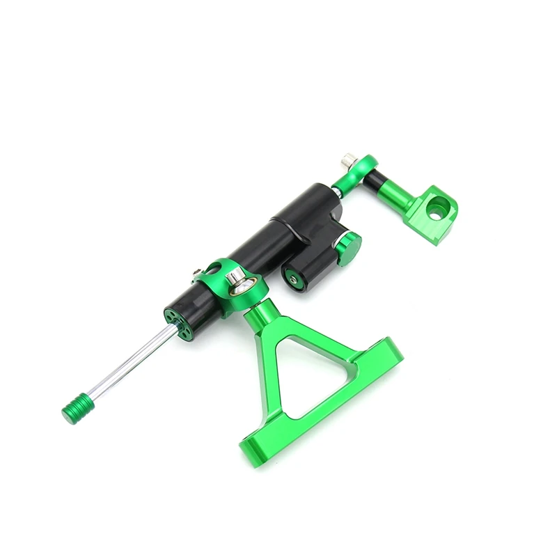 

NEW-for Kawasaki Ninja ZX6R ZX-6R 2007-2008 Steering Damper Stabilizer with Bracket Set