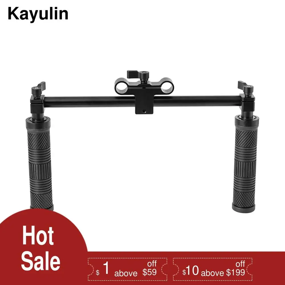 Kayulin двойная рукоятка (резина) Передняя зажим с 15 мм стержневой Зажим адаптер для