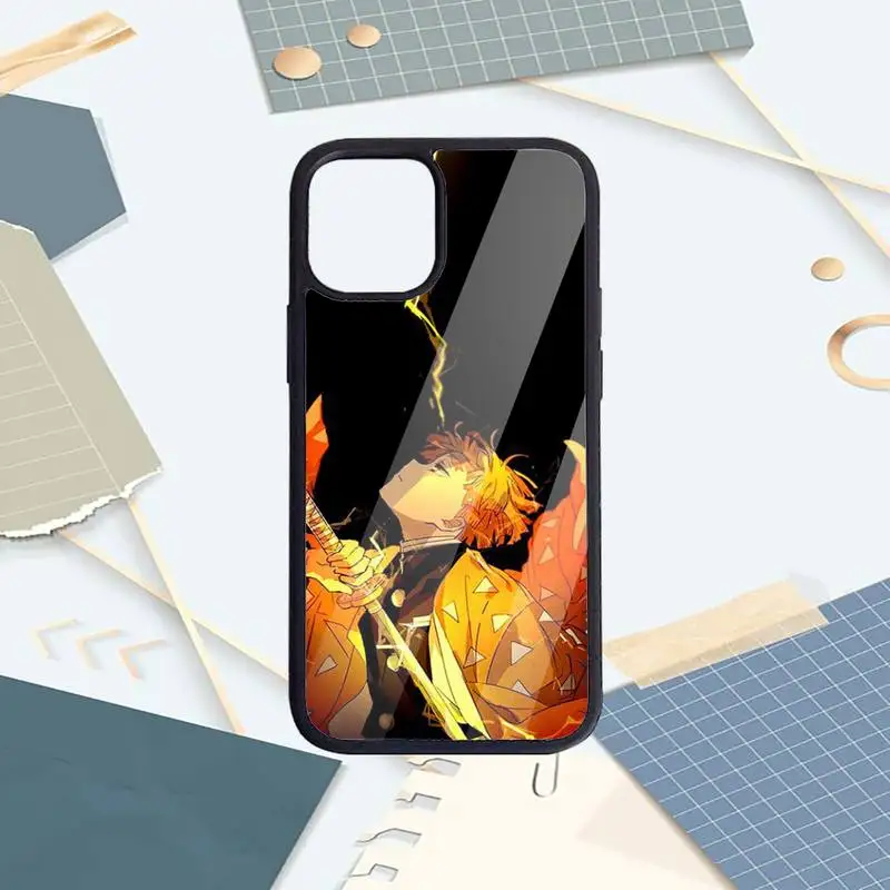 

Kamado Nezuko Kimetsu no Yaiba Demon Slayer Phone Case PC for iPhone 11 12 pro XS MAX 8 7 6 6S Plus X 5S SE 2020 XR Luxury brand