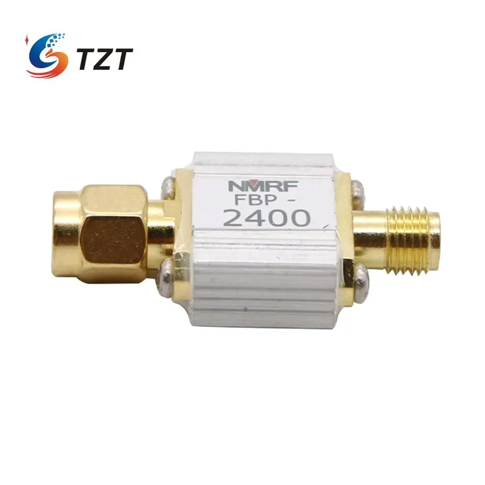 TZT FBP-2400 2 4G 2450MHz RF Bandpass Filter SMA-интерфейс для WiFi Bluetooth защита от помех Zigbee |