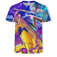 summer new style 3d theme tops fashion cartoon anime mens t shirts 3dt shirts boys large size streetwear short sleeves